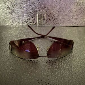 BVLGARI Vintage Plum Tinted Sunglasses.